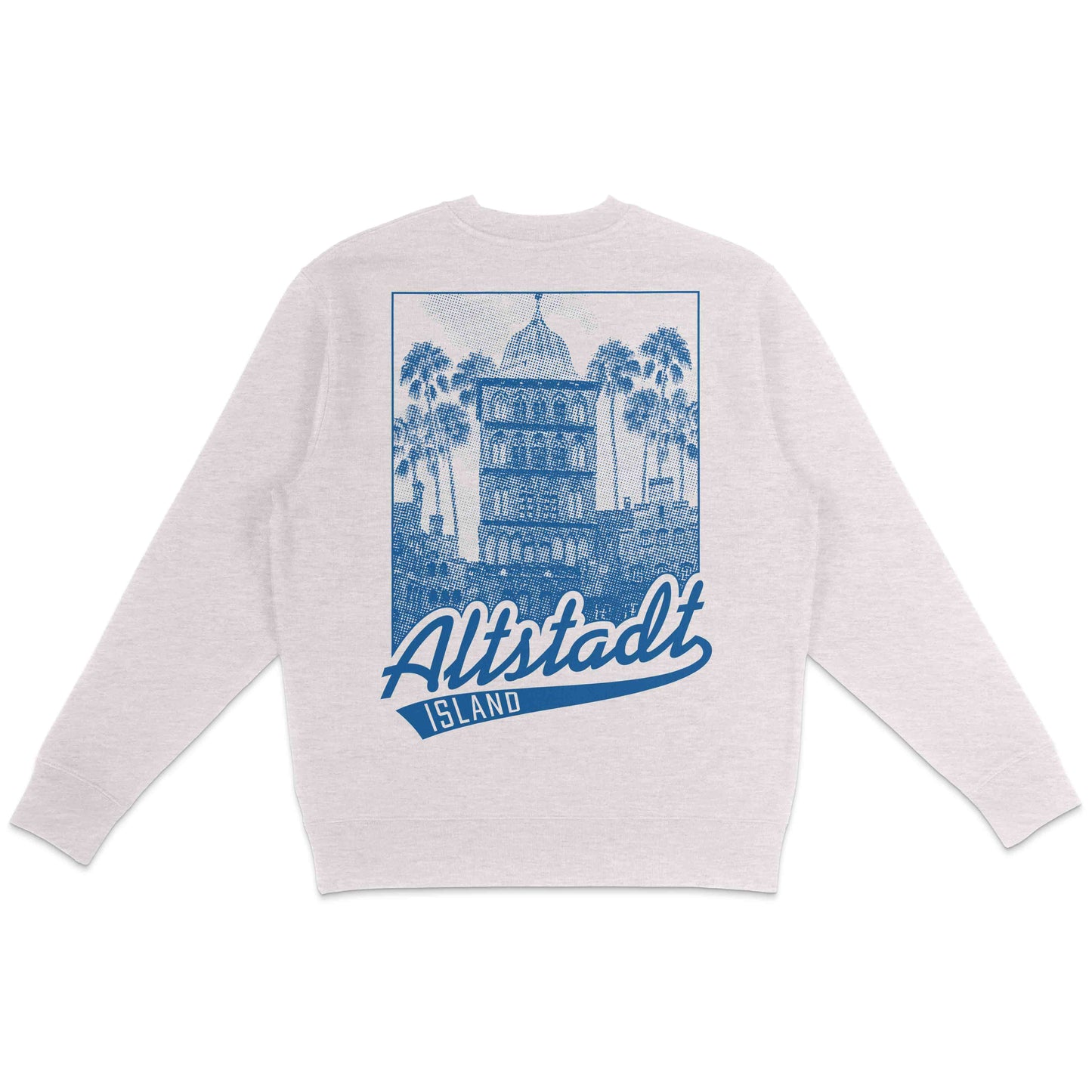 Altstadt Island Crewneck Heather Grey