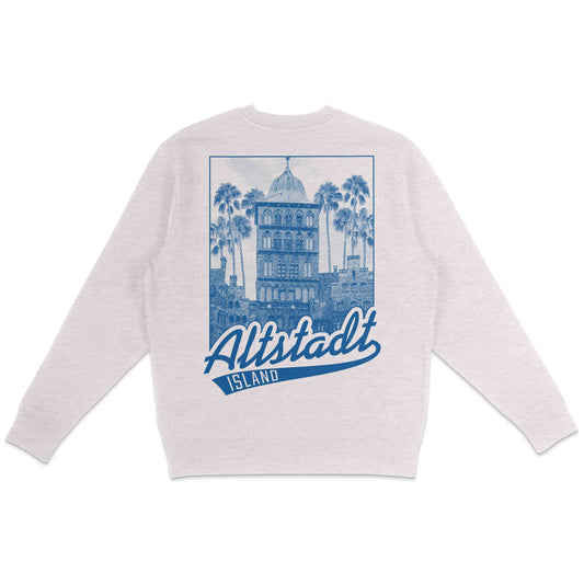 Altstadt Island Crewneck Heather Grey
