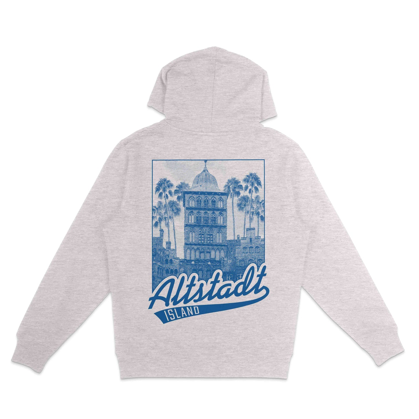 Altstadt Island Hoodie Heather Grey