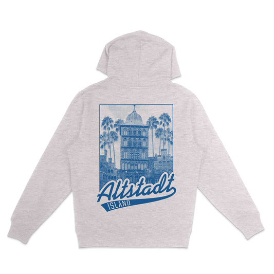 Altstadt Island Hoodie Heather Grey