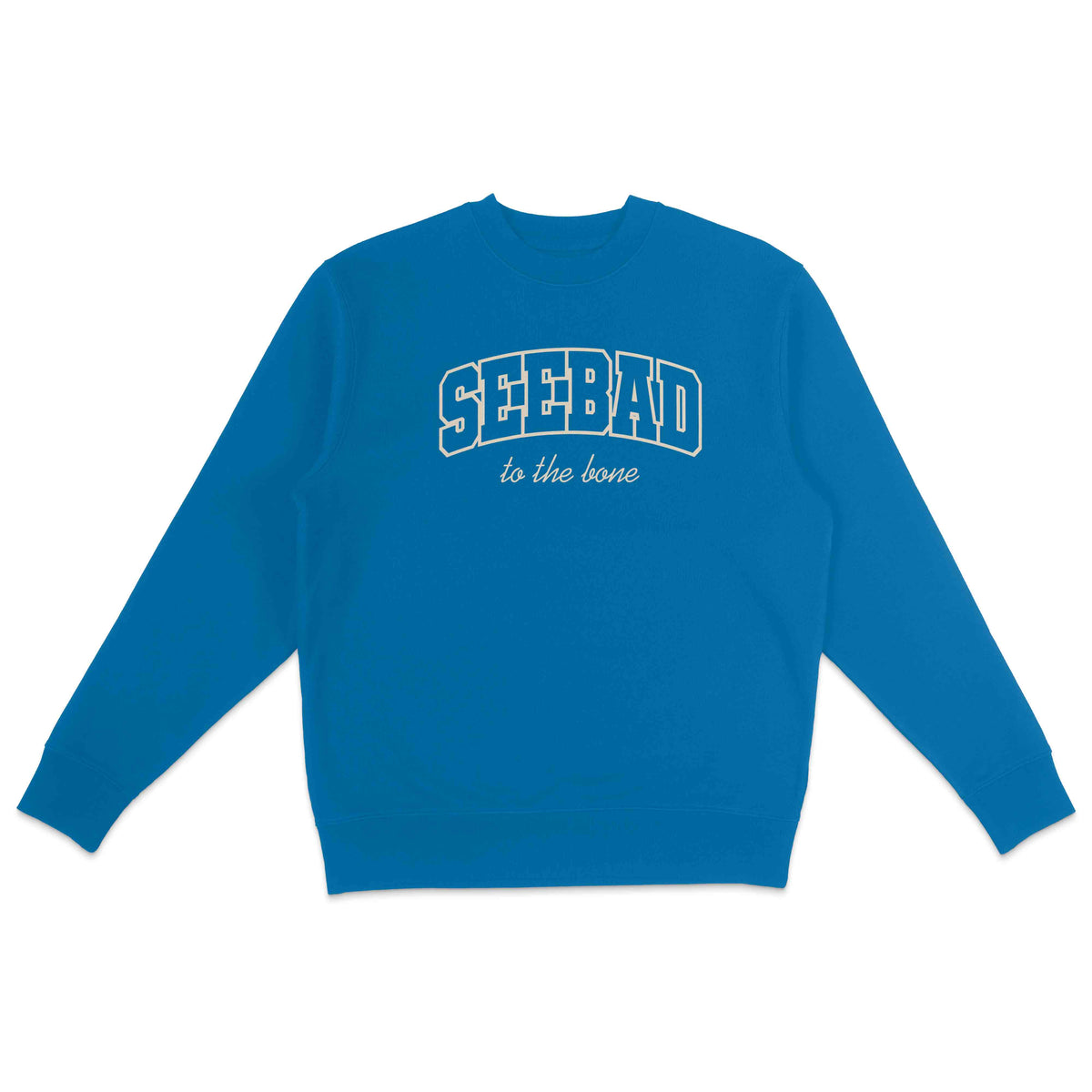 Seebad College Crewneck Blue