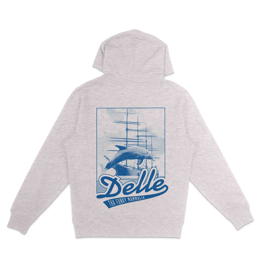Delle Hoodie Heather Grey