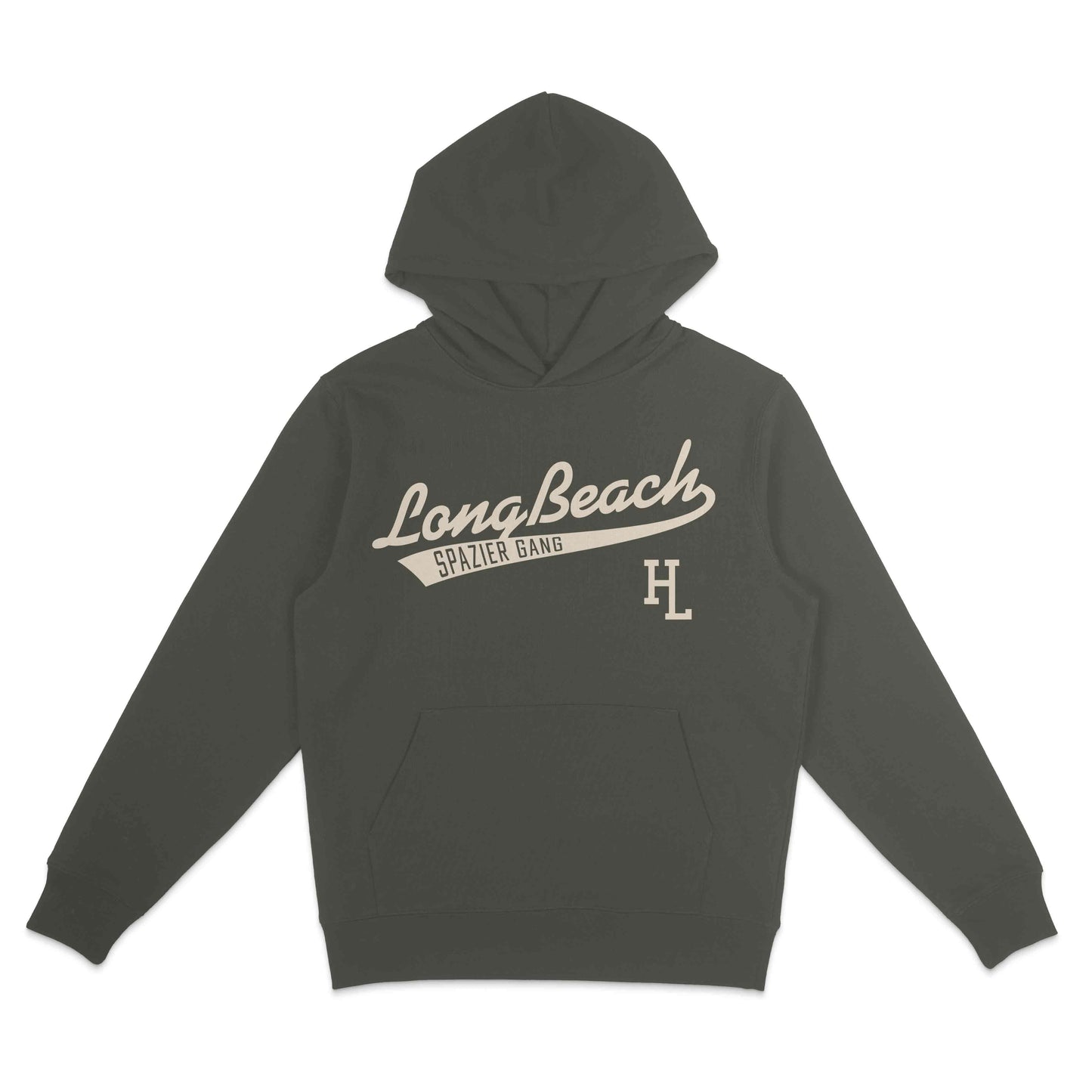 Long Beach Hoodie Olive