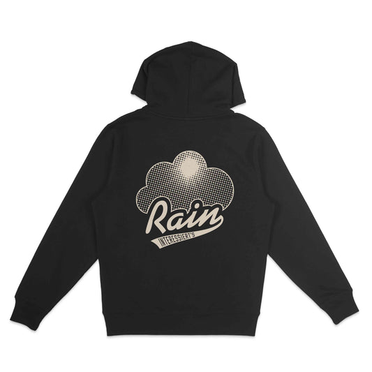 Rain Hoodie Black